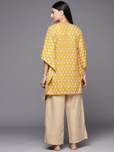 Libas Womens Printed Cotton Night Suit Set for Women - Image 3