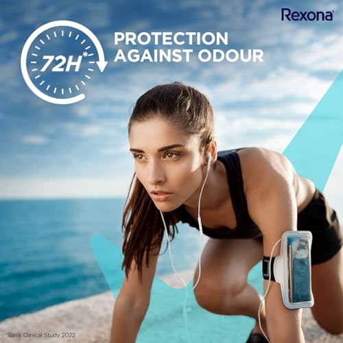Rexona for Female Shower Fresh Underarm Roll On Deodorant + Antiperspirant With Glycerine, Removes Odour, Even Skin Tone,Keeps Skin Fresh & Clean, Alcohol Free, 50 Ml (Pack Of 2) - Image 4