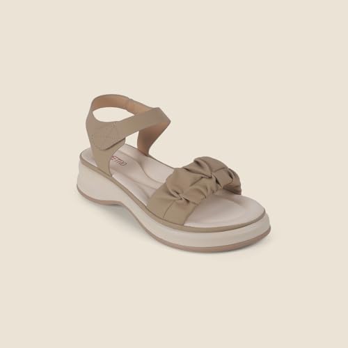 Metro Women's Chic Ruched Faux