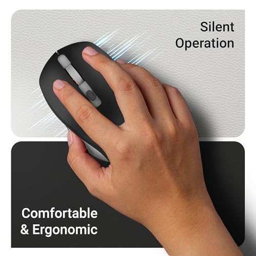 ZEBRONICS Zeb-Jaguar Wireless Mouse, 2.4GHz