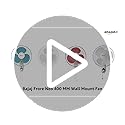 Bajaj Frore Neo 400 MM Wall Mount Fan | Wall Fan For Kitchen & Home | Smooth Oscillation | 100% Copper Motor | High Air Delivery | 3-Speed Control | Rust Free | 2-Yrs Warranty 【Blue】 - Image 2