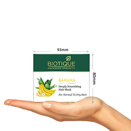 Biotique Banana Deeply Nourishing Hair Mask| Enriched with Natural Banana Extracts | Helps Strengthen, Hydrate & Smooth Normal to Dry Hair | Reduces Frizz, Breakage & Dryness | 175g (Pack of 1) - Image 5