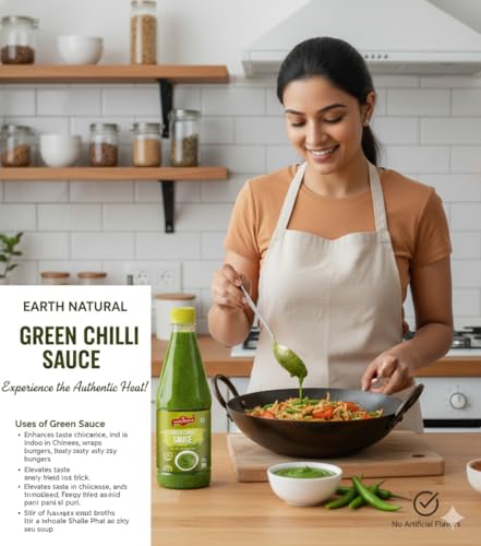 Earth Natural Green Chilli Sauce