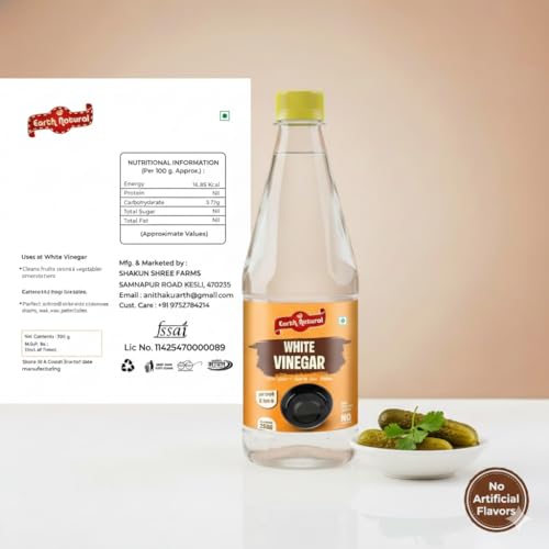 Earth Natural White Vinegar 700g