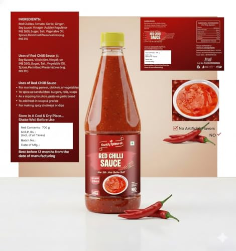Earth Natural Red Chilli Sauce