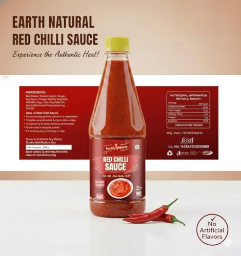 Earth Natural Red Chilli Sauce