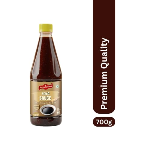 Earth Natural Soya Sauce 700g – Rich Umami Flavour, Ideal for Chinese Cooking, Stir-Fry, Fried Rice, Noodles, Momos, Dips & Marination - Image 2