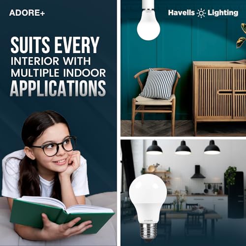 Havells 9W LED bulb (Cool White 6500K) E27 - Image 4