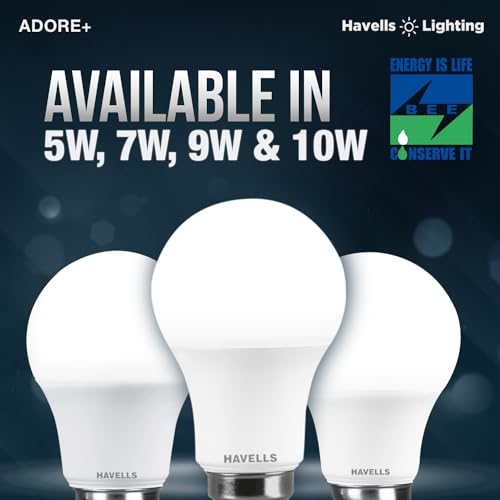 Havells 9W LED bulb (Cool White 6500K) E27 - Image 7