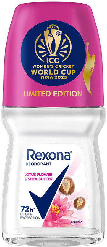 Rexona Antiperspirant Roll-on, Lotus Flower & Shea butter, 12-HSA...more