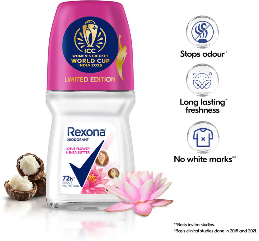 Rexona Antiperspirant Roll-on, Lotus Flower