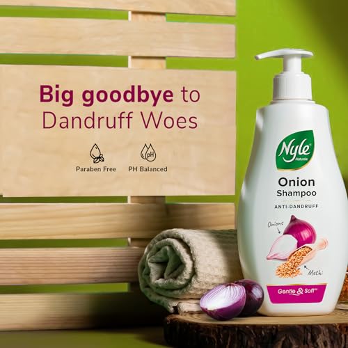 Nyle Naturals Onion Anti-Dandruff Shampoo
