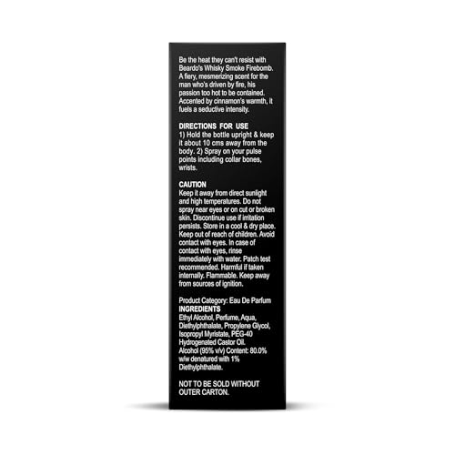 BEARDO Whisky Smoke FIREBOMB Perfume