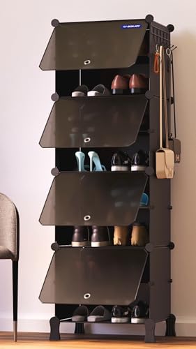 BOXJOY 8 Shelf Shoe Rack