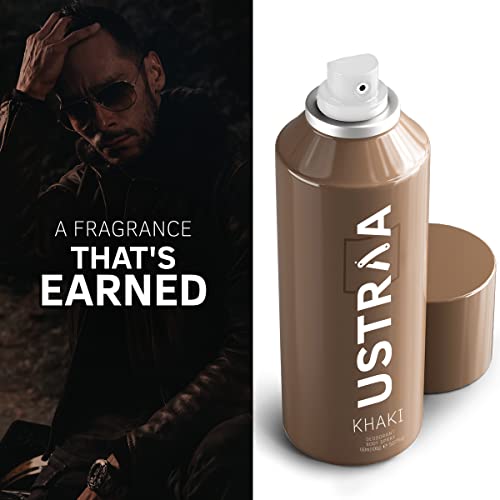 USTRAA Khaki Deodorant Body Spray