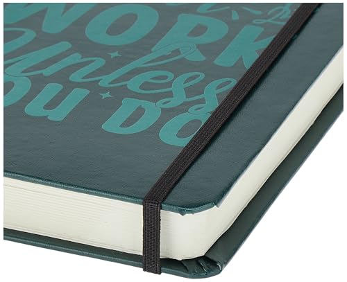 Amazon Basics Undated Planner | Dark Brown Faux Leather | Weekly, Monthly, Yearly Appointment Diary for Students & Teachers | Ideal for School & College Use - Image 7