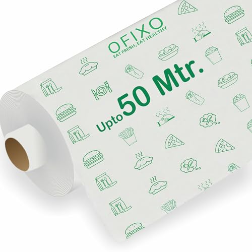 OFIXO Food Wrapping Paper Roll