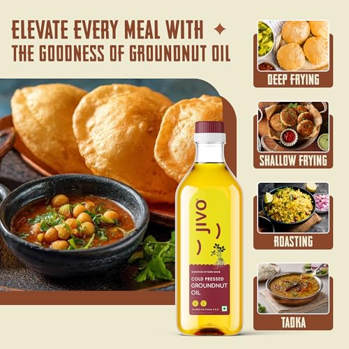 Jivo Groundnut Oil 1 Litre