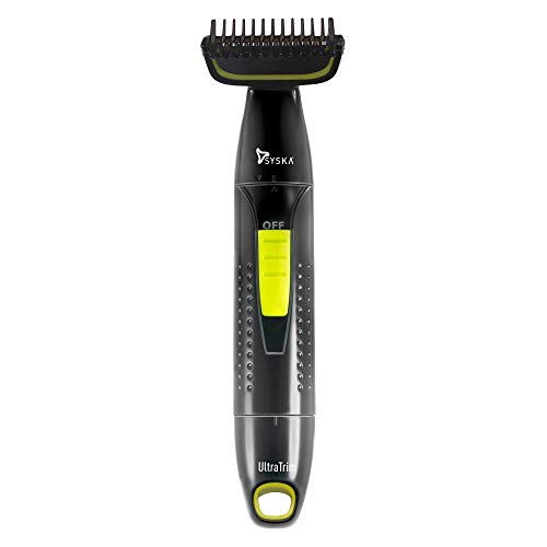 Syska BGT300 UltraTrim Body Groomer (Black Green)