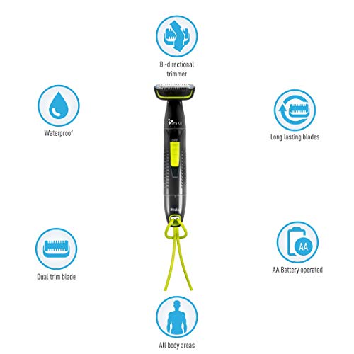 Syska BGT300 UltraTrim Body Groomer (Black Green) - Image 6