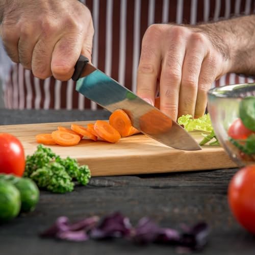 Natural Wood Chopping Cutting Board for Kitchen – BPA-Free, Ideal for Vegetables, Fruits & Cheese | Durable & User-Friendly - Image 2