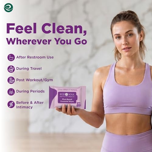 EcoSoul Plant-Based Intimate Wipes
