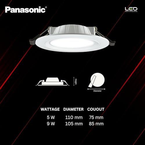 Panasonic 9 Watt LED Concealed