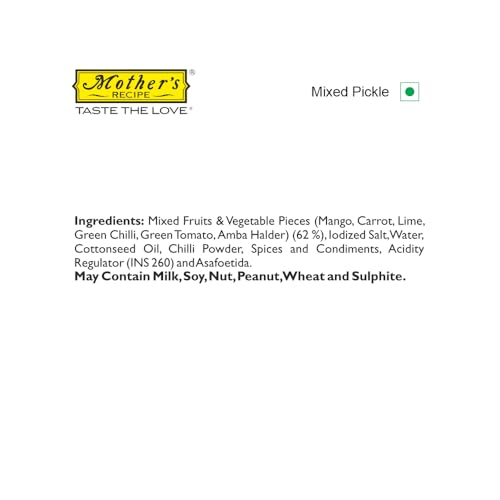 Mother's Recipe Mixed Pickle Jar, 1000 g - Image 4