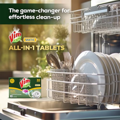 Vim Matic Dishwasher tablets All-In-One