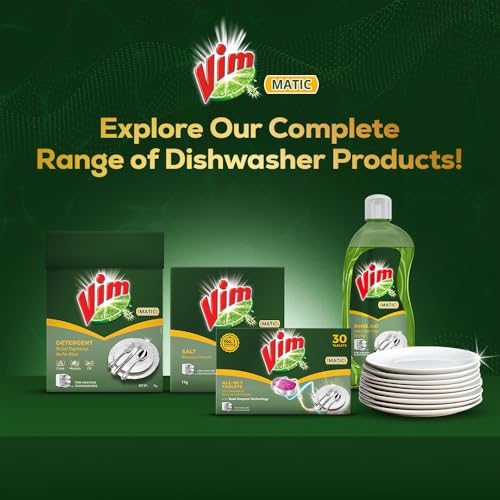 Vim Matic Dishwasher tablets All-In-One