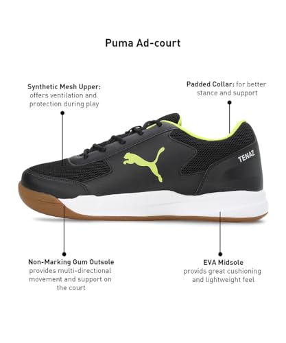 Puma Unisex Adult Adcourt Badminton Shoes - Image 6