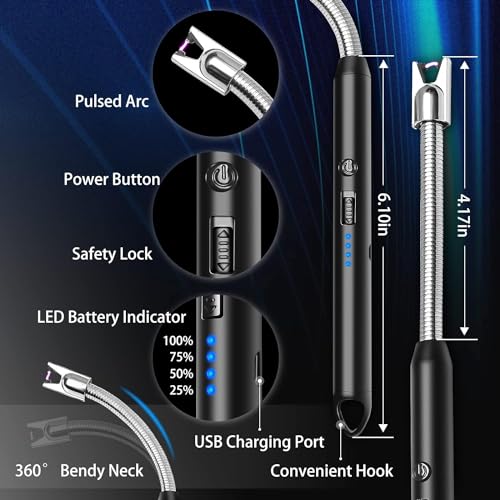 Spellwish Gas Lighter,Arc Lighter