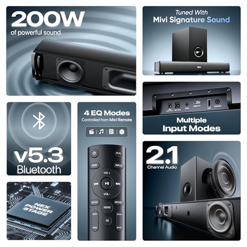 Mivi Nex 200 Soundbar, 200