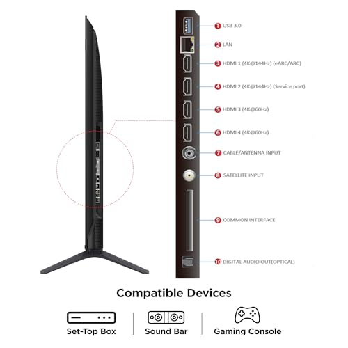 TCL 139 cm (55 inches) 4K UHD Smart QD-Mini LED Google TV 55Q6C - Image 5