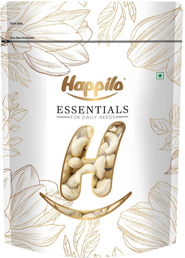 Happilo Essentials Popular Whole Cashews (1 x 1 kg)