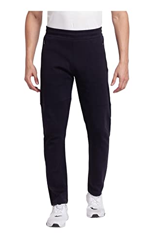 Spykar Men's Mid Rise Cotton Slim Fit Trackpants