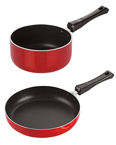 Nirlon Aluminium nonstick Cooking Set of 2 Pieces Combo Offers |SP(B)_FP26