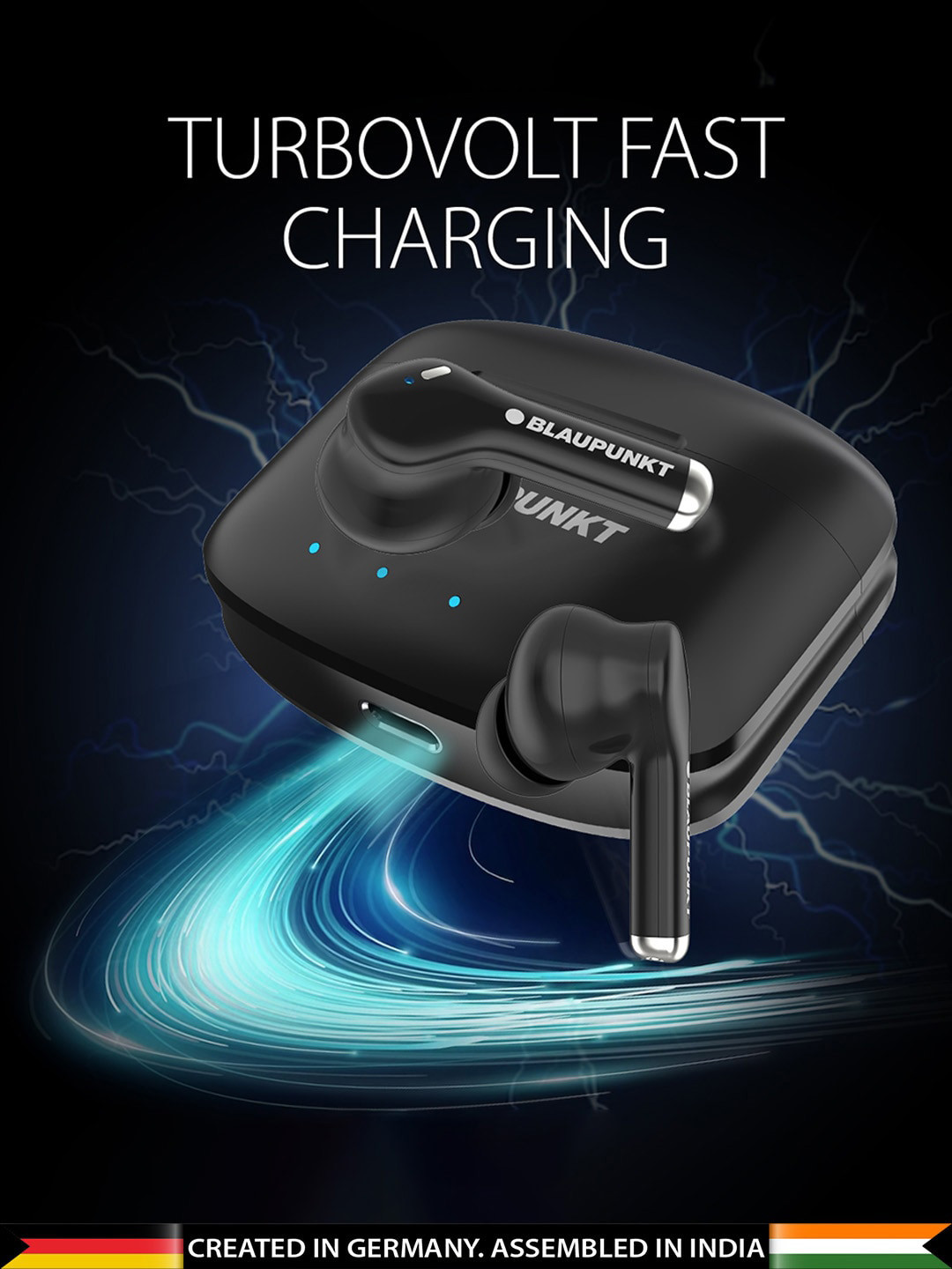 BLAUPUNKT Btw100 Xtreme Truly Wireless Bluetooth Earbuds - Image 3
