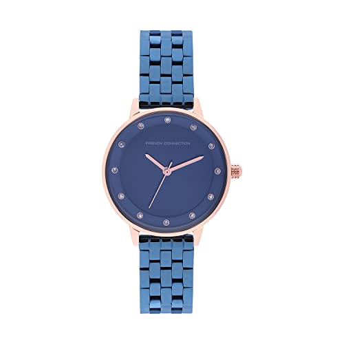 French Connection Analog Women's Watch (Dial Colored Strap)