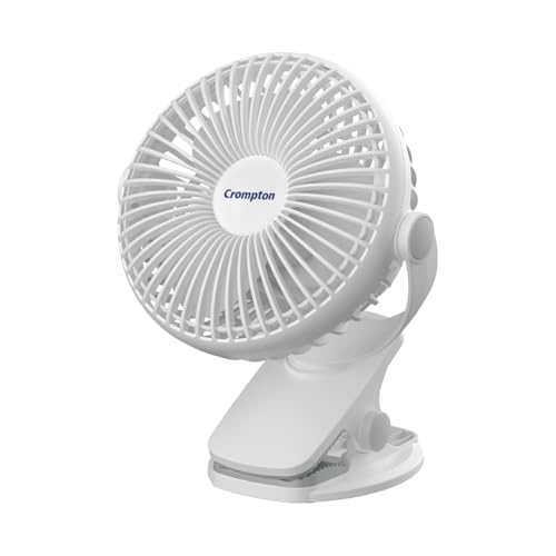 Crompton Siro Rechargeable Clip Fan