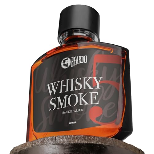 Beardo Whisky Smoke Eau De Parfum Men Spicy, Woody - Oudh Perfume For Men Long Lasting, Date Night Fragrance Body Spray For Men, 100ml