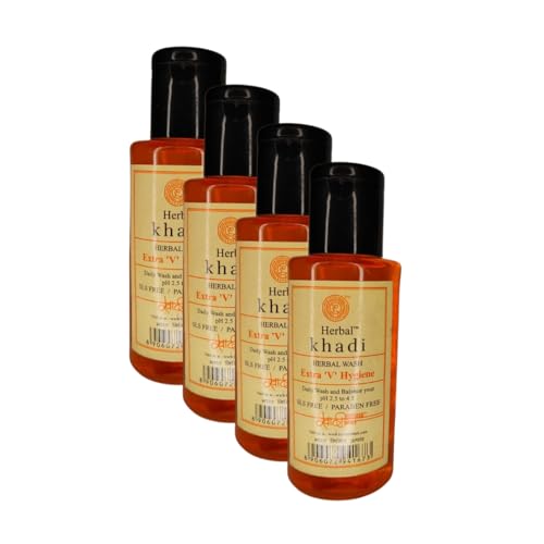 Herbigiri Herbal Intimate Hygiene Herbigiri Herbal V-Wash || SLS and Paraben Free || Suitable for Daily Wash || Maintain skin pH balance || Pack of 4 (400ml)