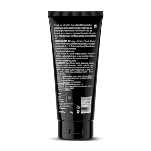 Beardo Activated Charcoal Peel Off
