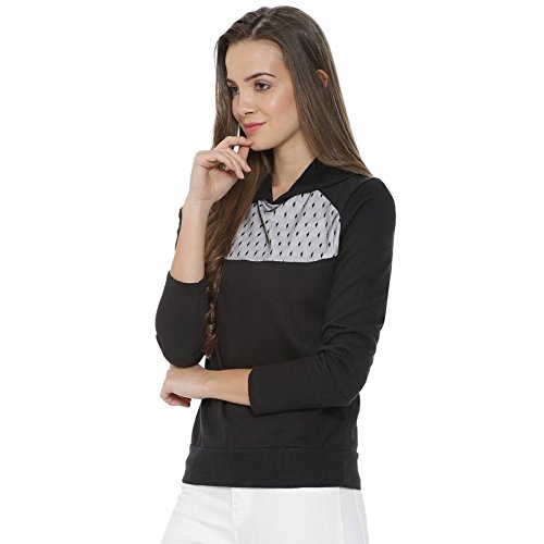 PINACOLADA Full Sleeve Solid Women Sweatshirt - Image 2