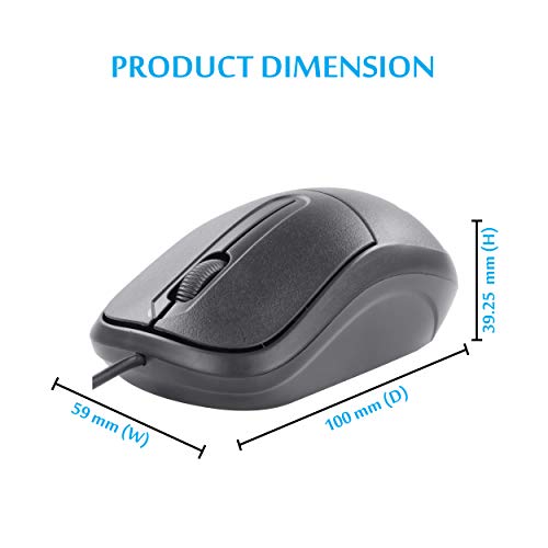 Zebronics Zeb-Comfort+ Wired Mouse - Image 4