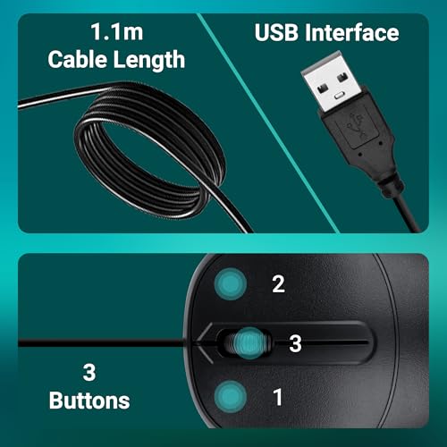 Zebronics Zeb-Comfort+ Wired Mouse - Image 7