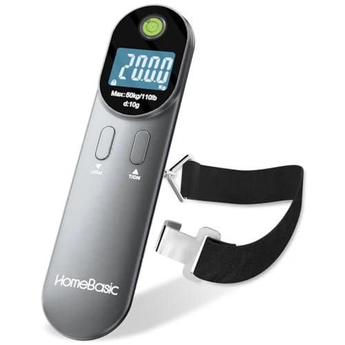 HOMEBASIC Digital Luggage Scale| Portable