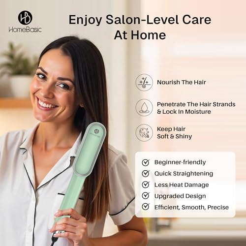HOMEBASIC Hair Straightening Brush