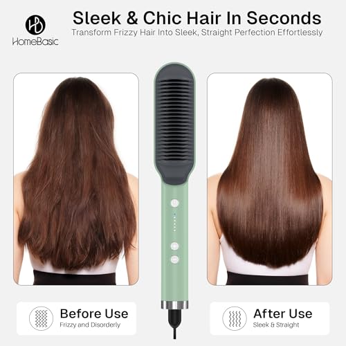 HOMEBASIC Hair Straightening Brush