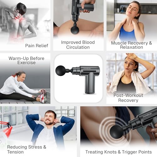 HOMEBASIC Muscle Mate Gun Massager